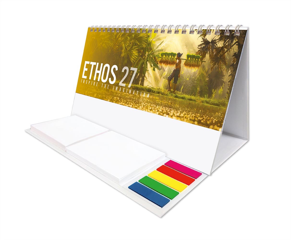 Ethos Note Station Desk Calendar