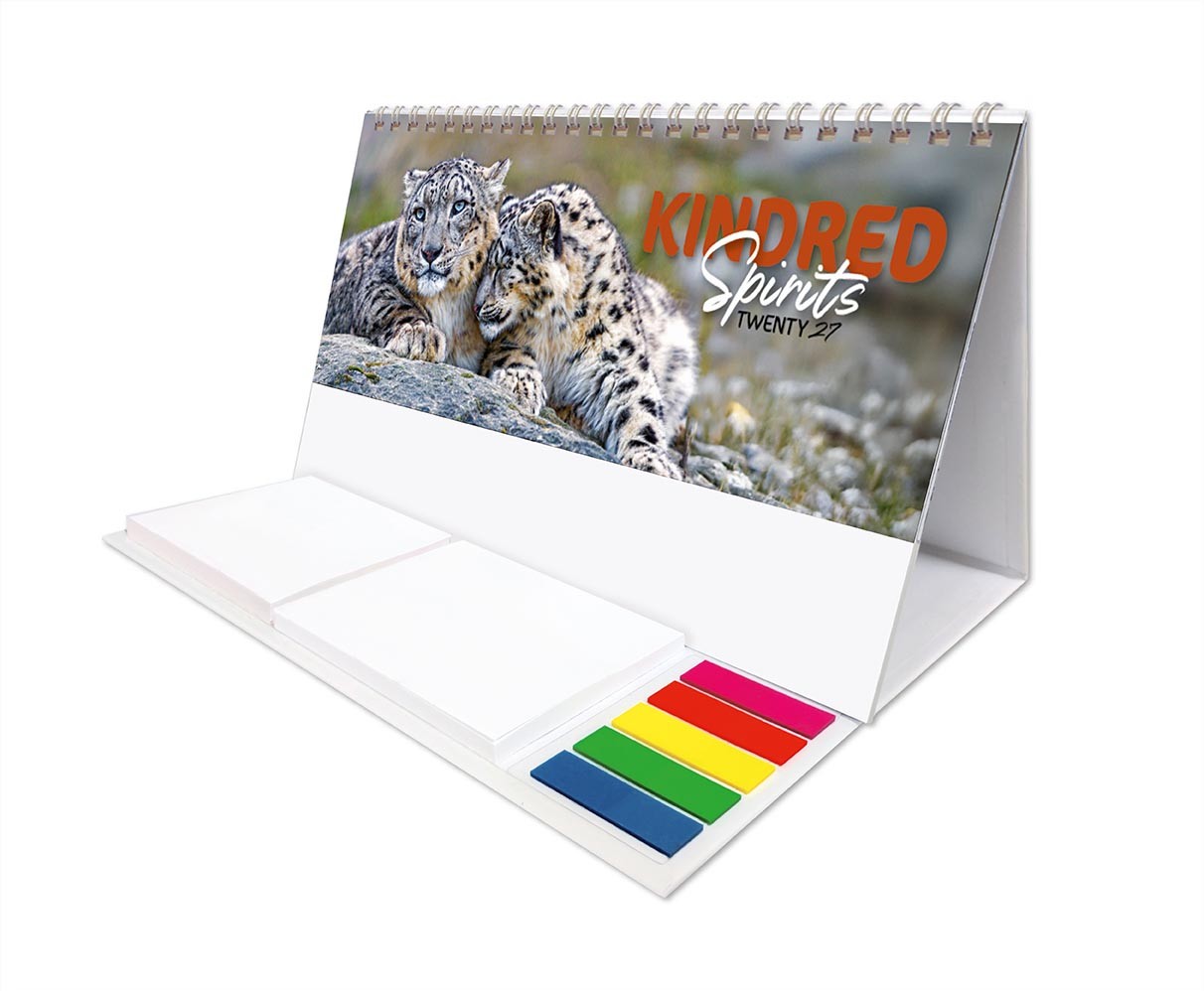 Kindred Spirits Note Station Desk Calendar