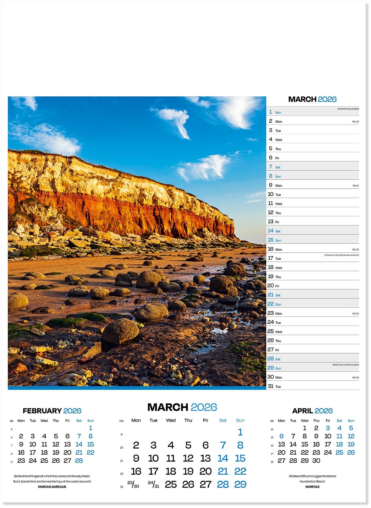 Moods of Nature Calendar