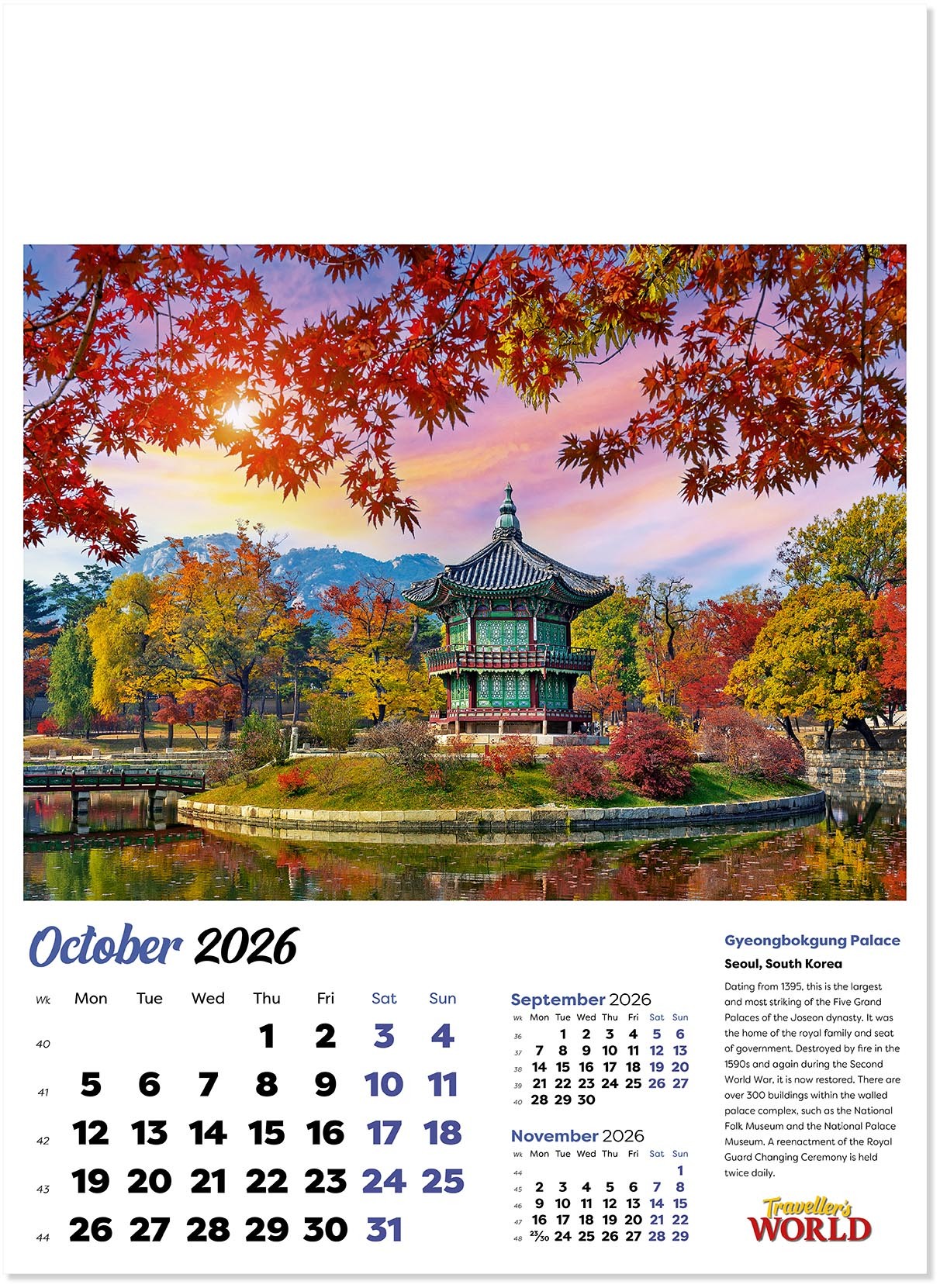 Traveller's World Calendar