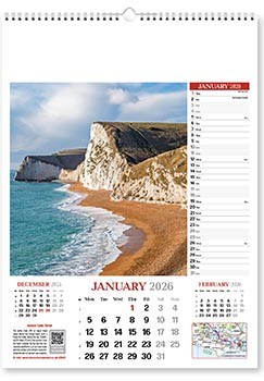 Discover Britain Wall Calendar