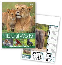 Natural World Wall Calendar