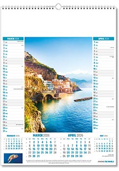 Around the World Calendar