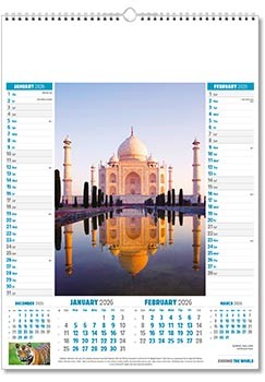 Around the World Calendar