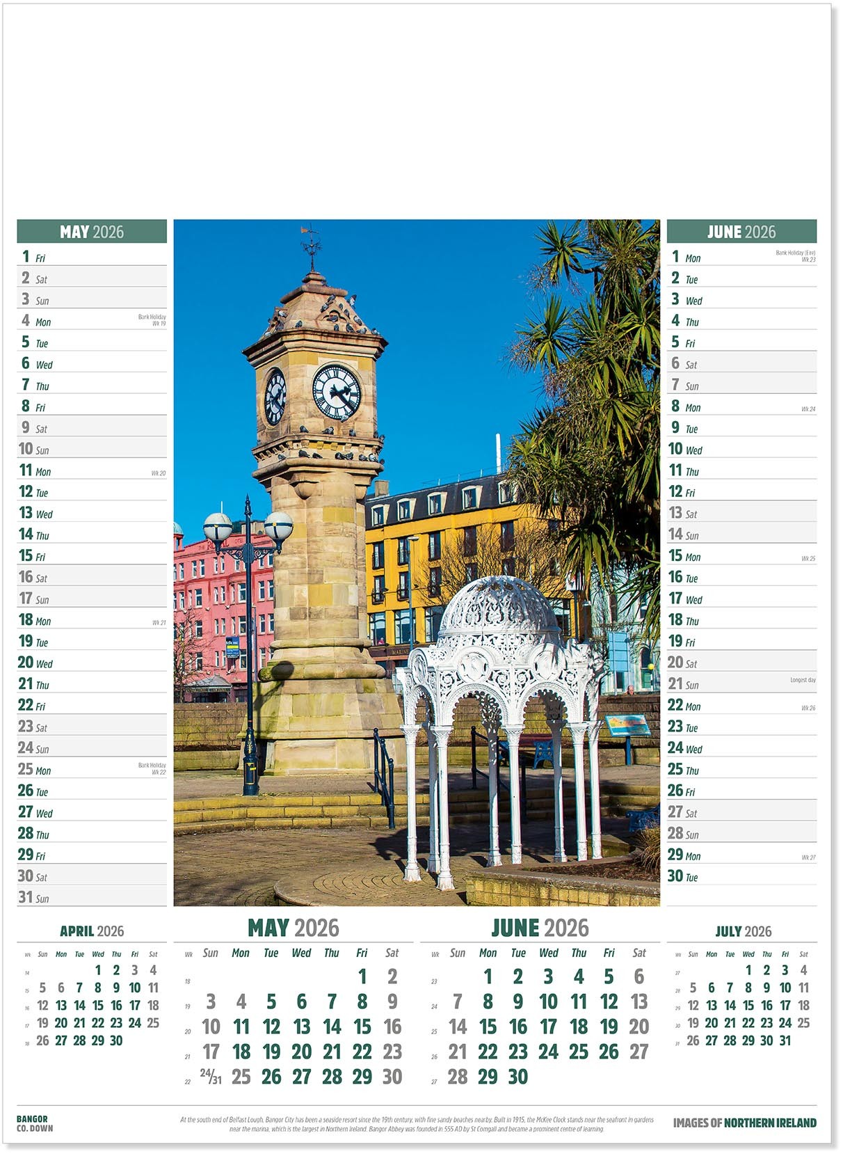Images of Northern Ireland Calendar