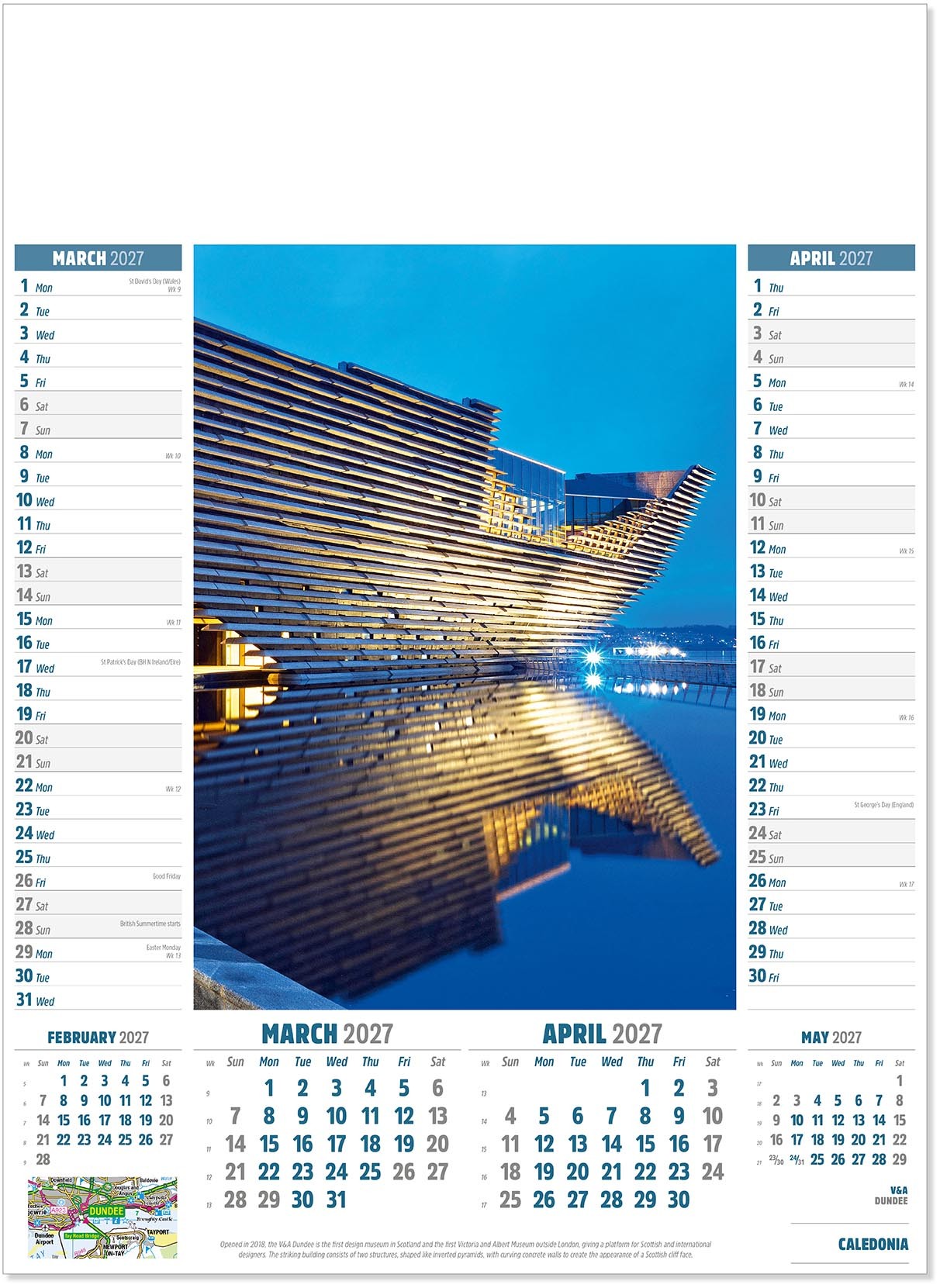 Caledonia Calendar