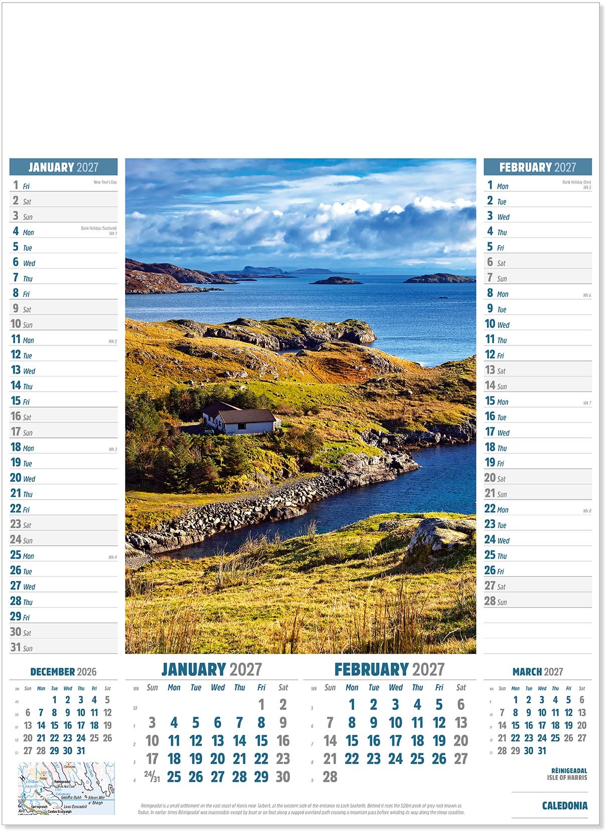 Caledonia Calendar