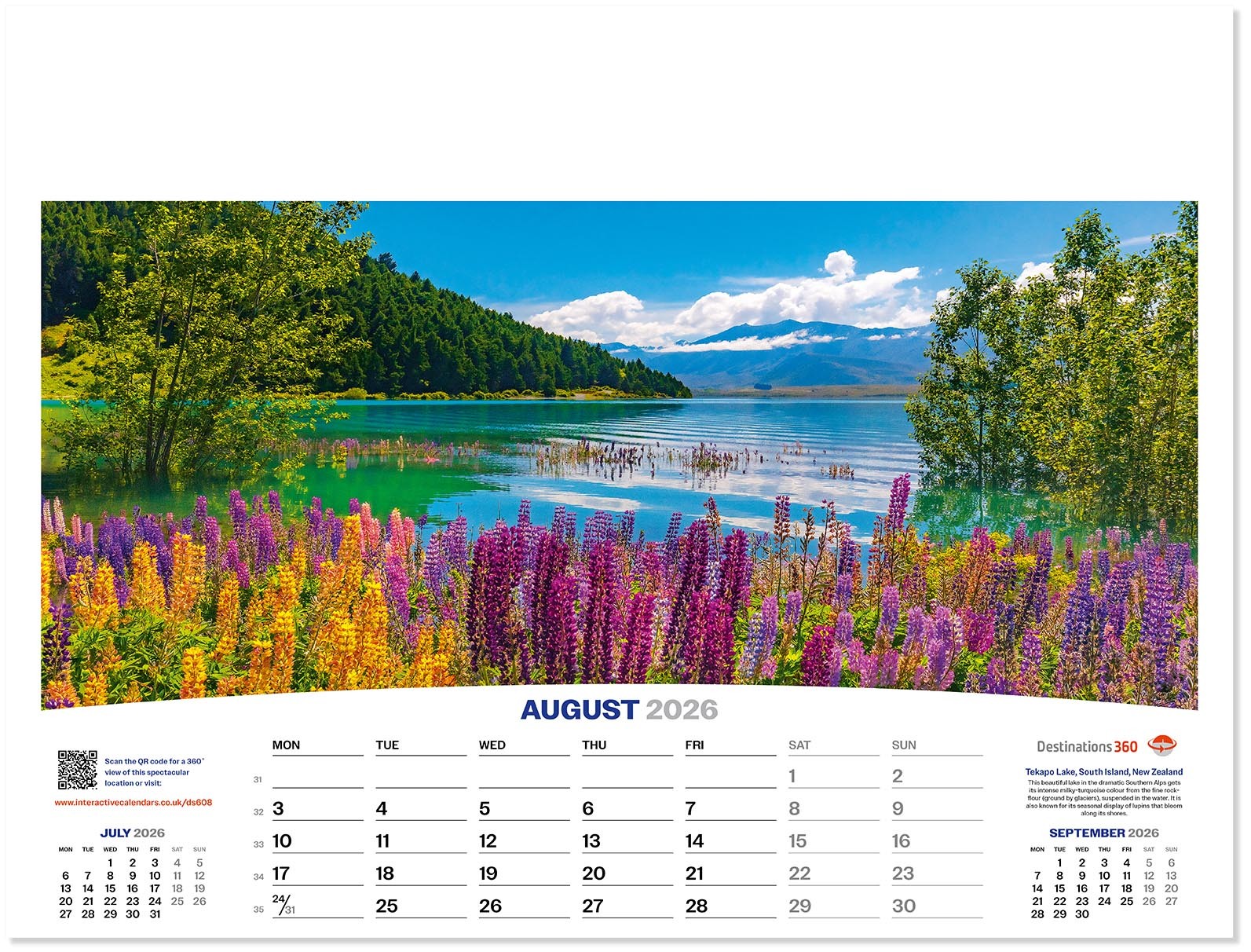 Destinations360 Calendar