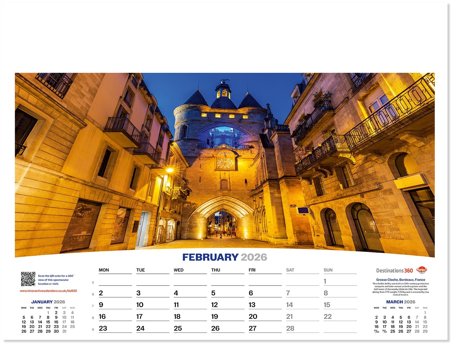 Destinations360 Calendar