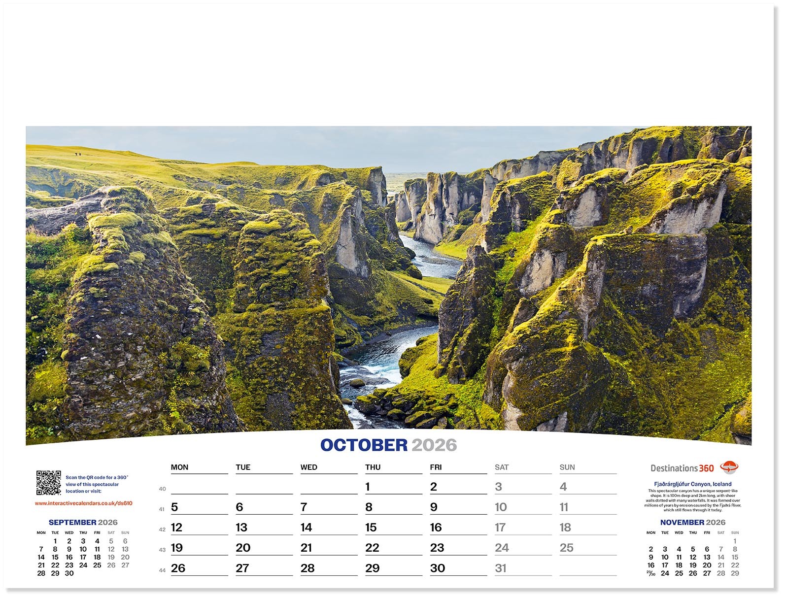 Destinations360 Calendar