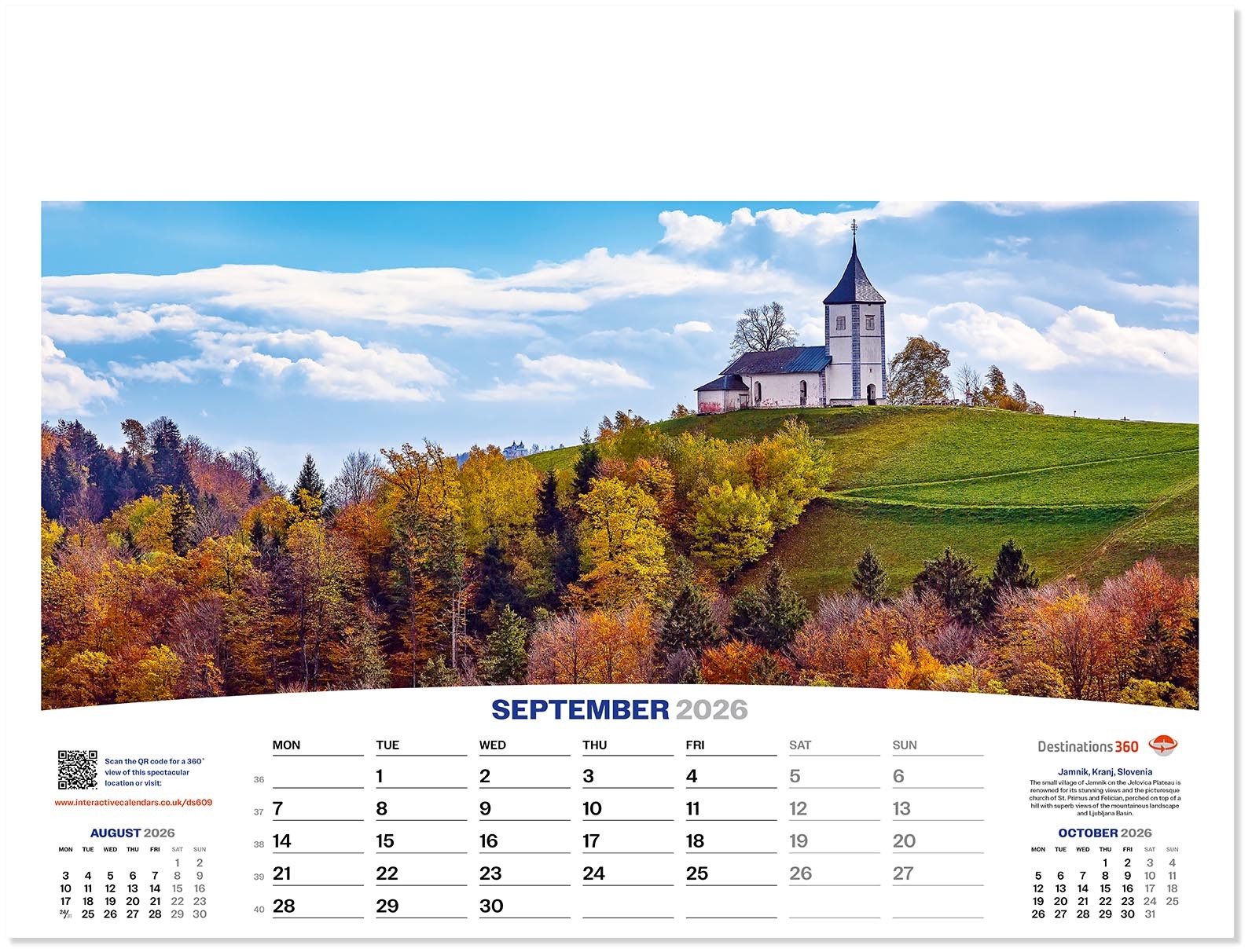 Destinations360 Calendar