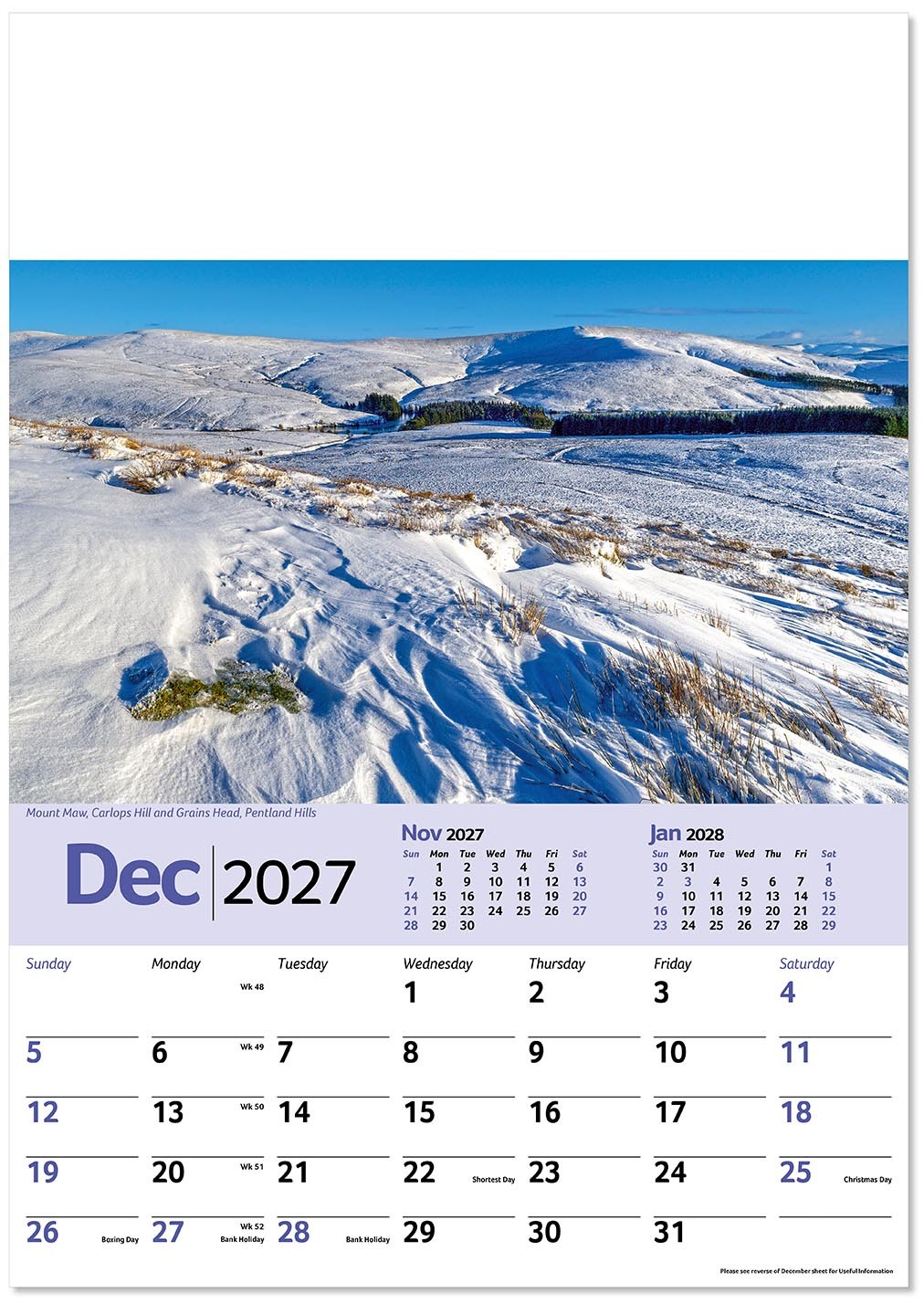 Pride of Scotland Calendar