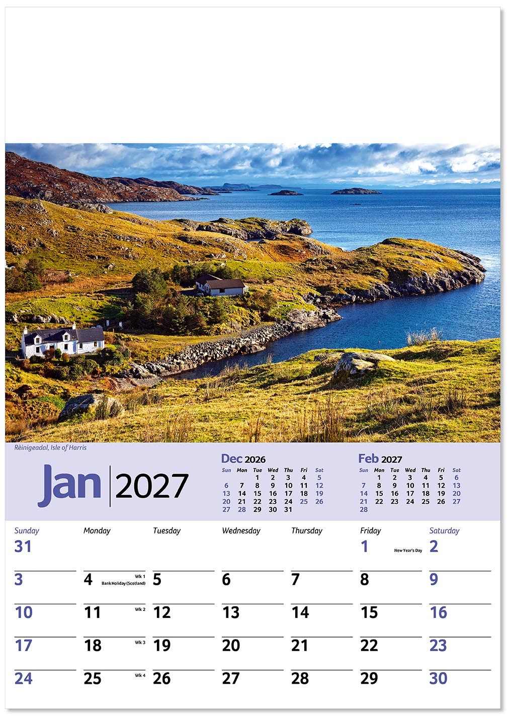 Pride of Scotland Calendar