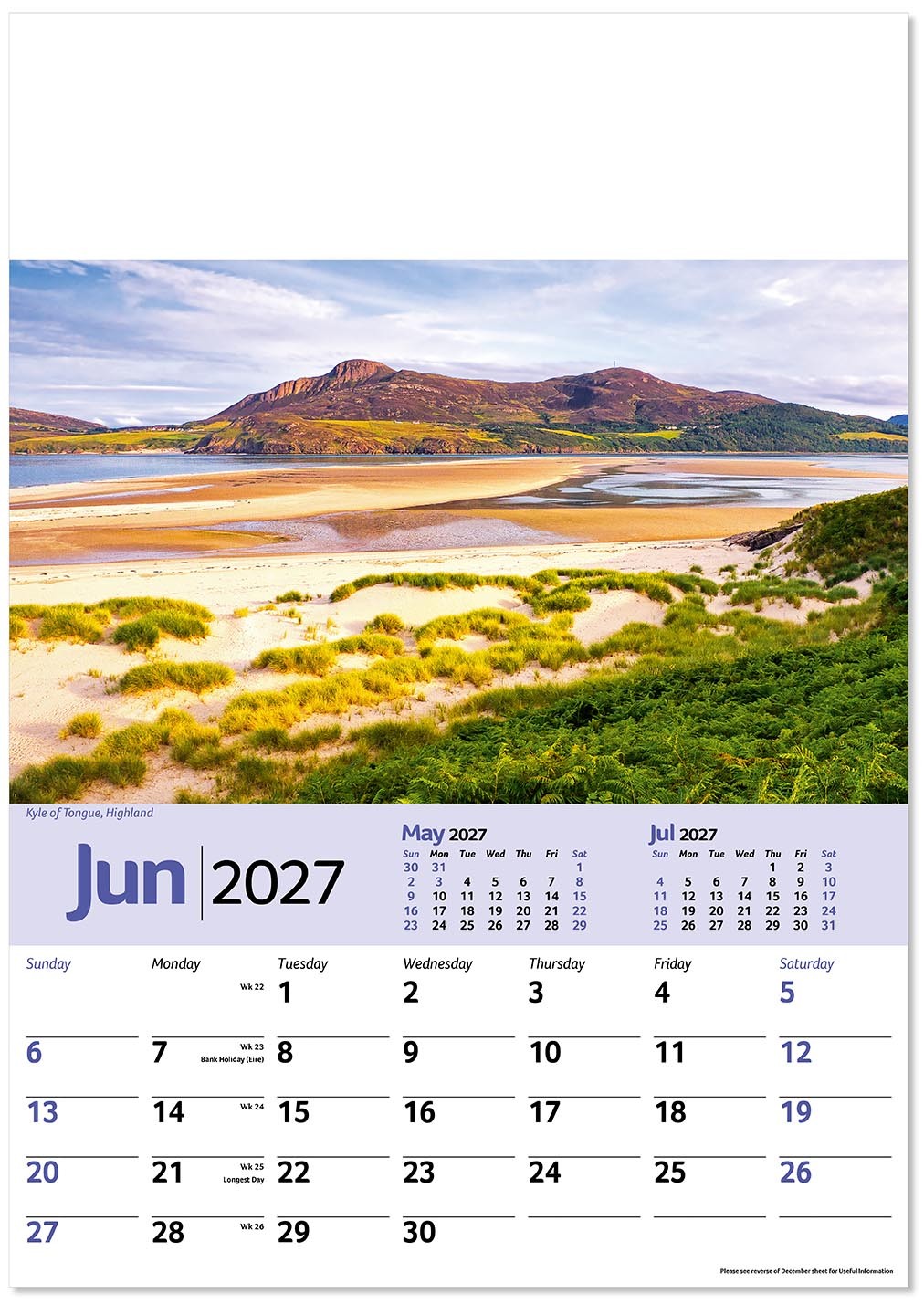 Pride of Scotland Calendar