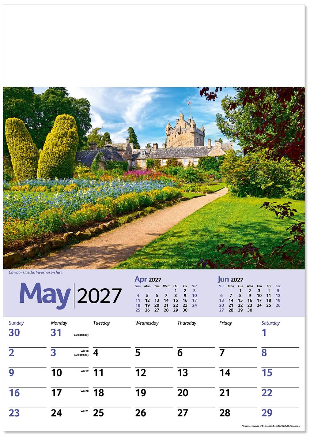 Pride of Scotland Calendar