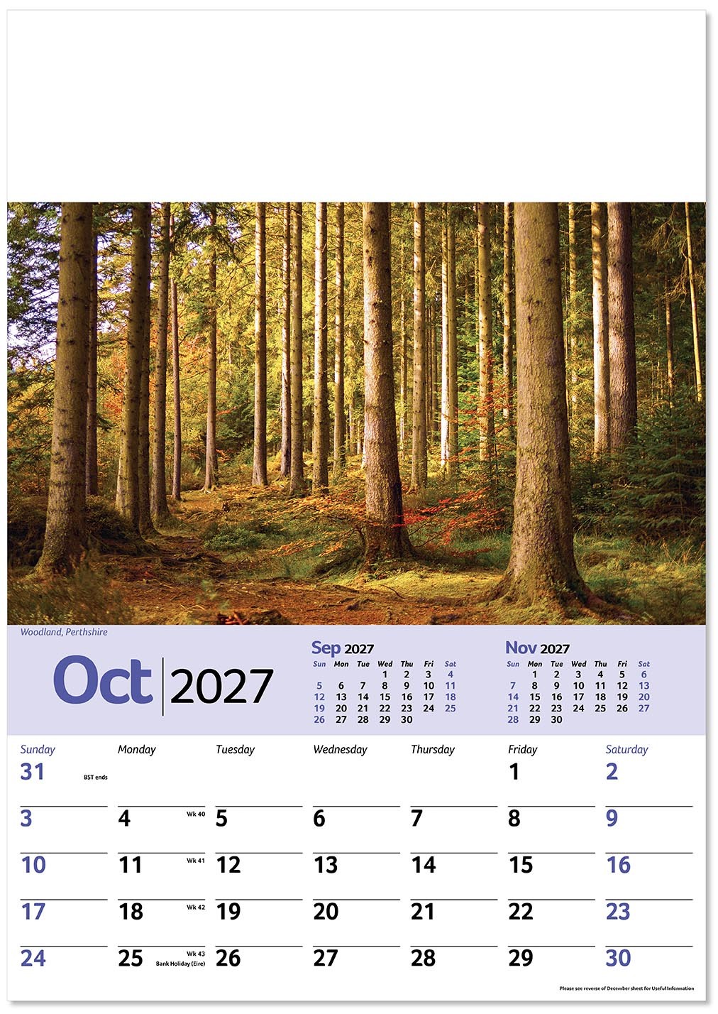 Pride of Scotland Calendar