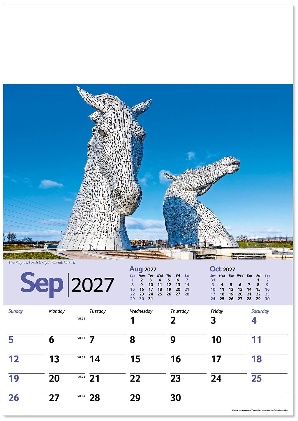 Pride of Scotland Calendar